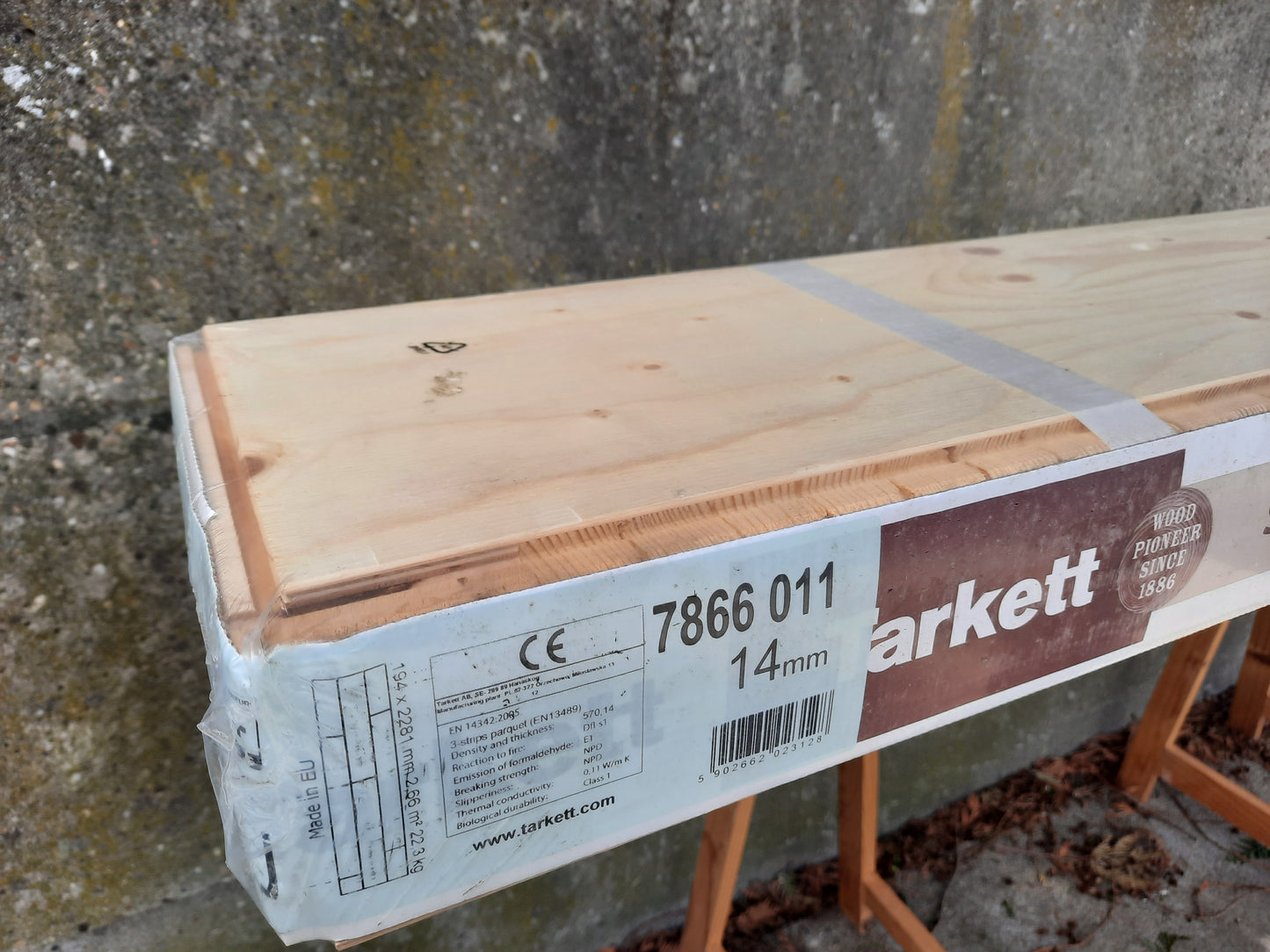 Parquet en chêne (épaisseur 14 mm)