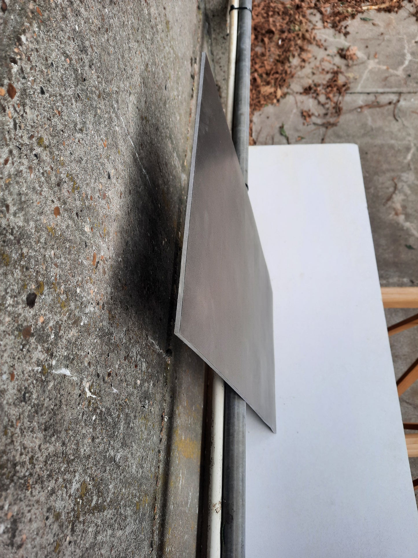 Dalles souples anthracites en PVC (61x30,5cm)