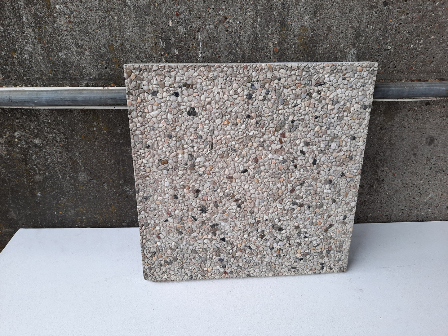 Dalles de silex grise pour terrasse (40x40 cm)