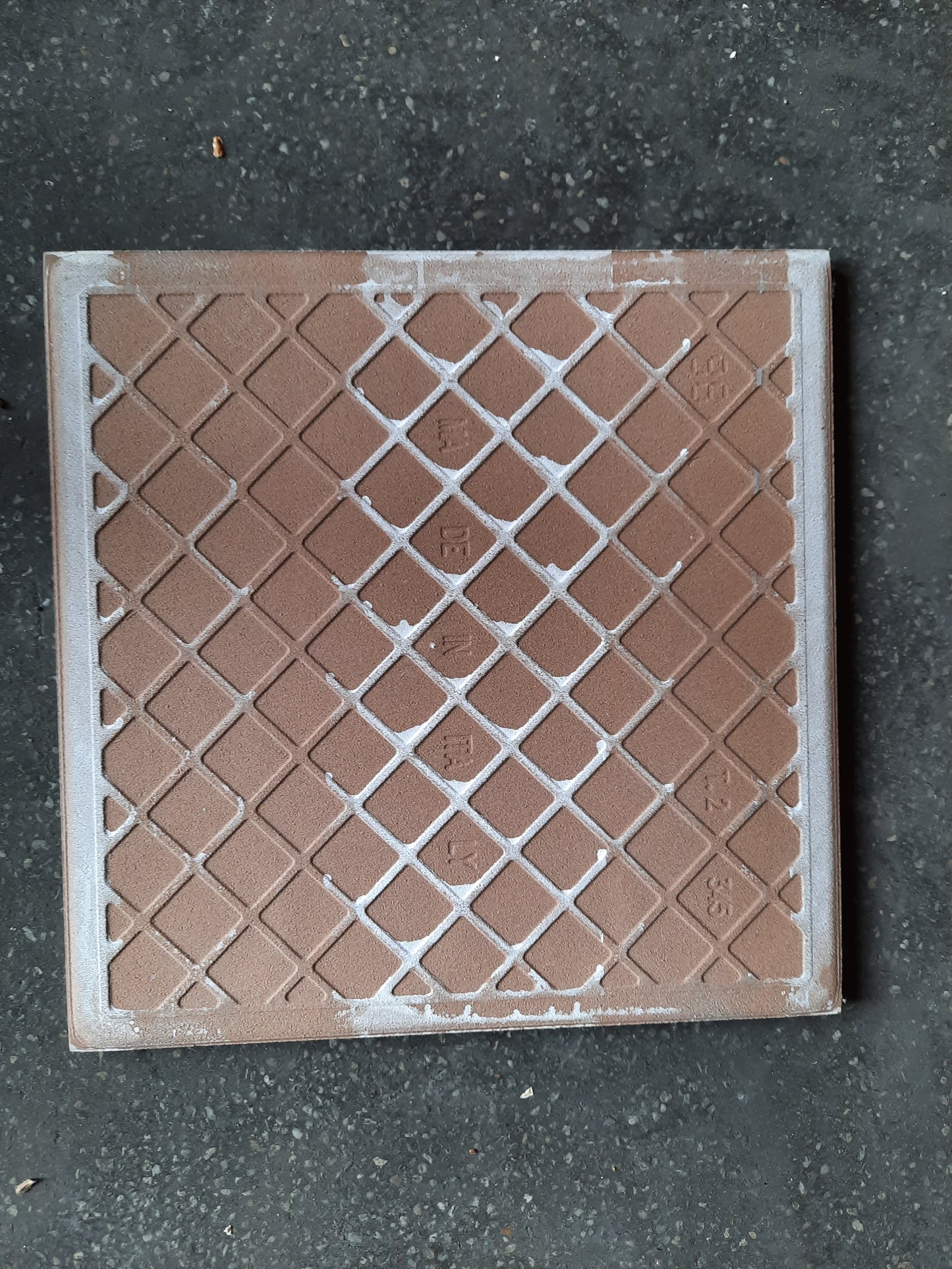 Carrelage gris clair perlé (20x20cm)