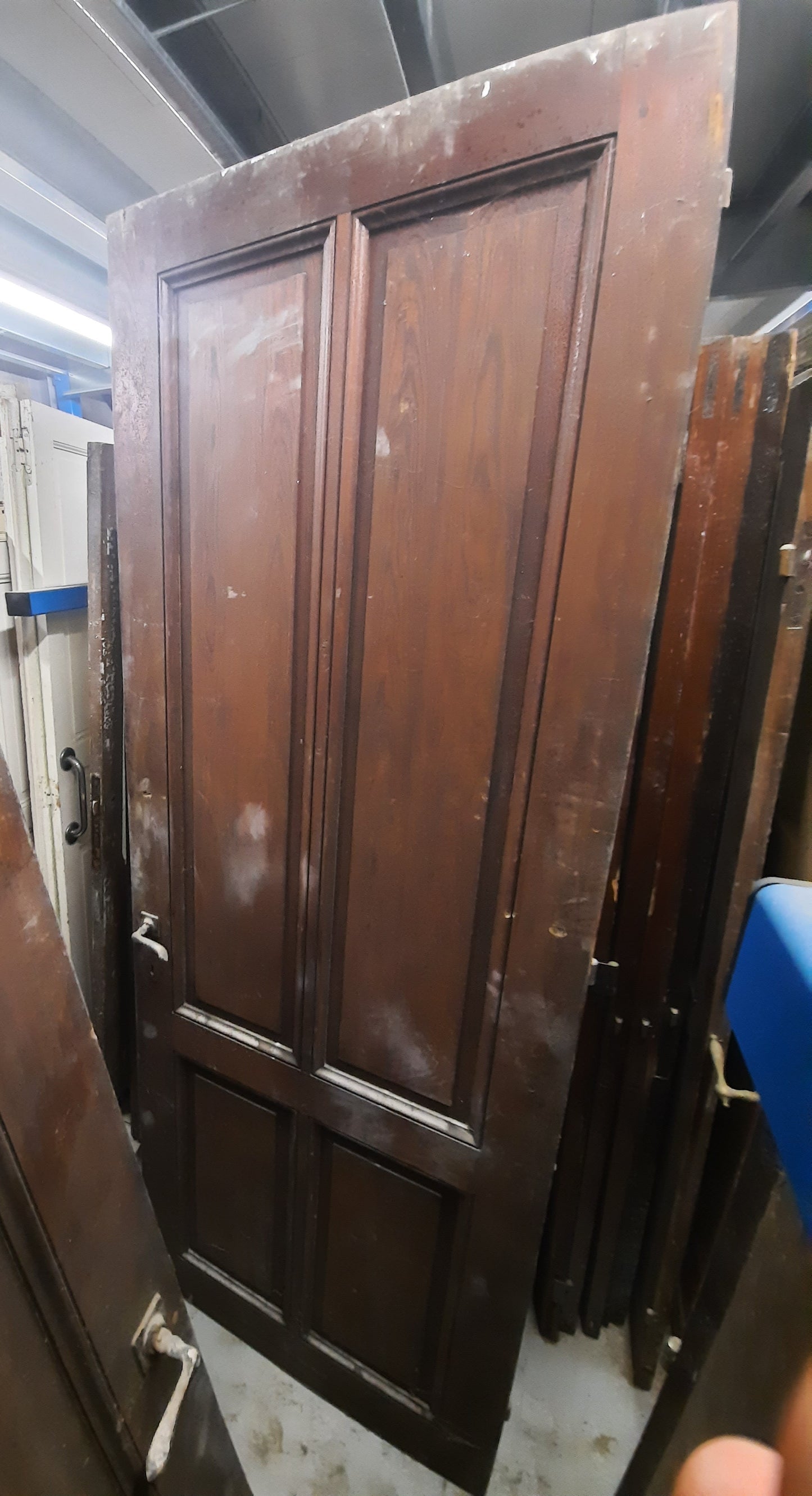 Grandes portes anciennes en bois (lot de 3)