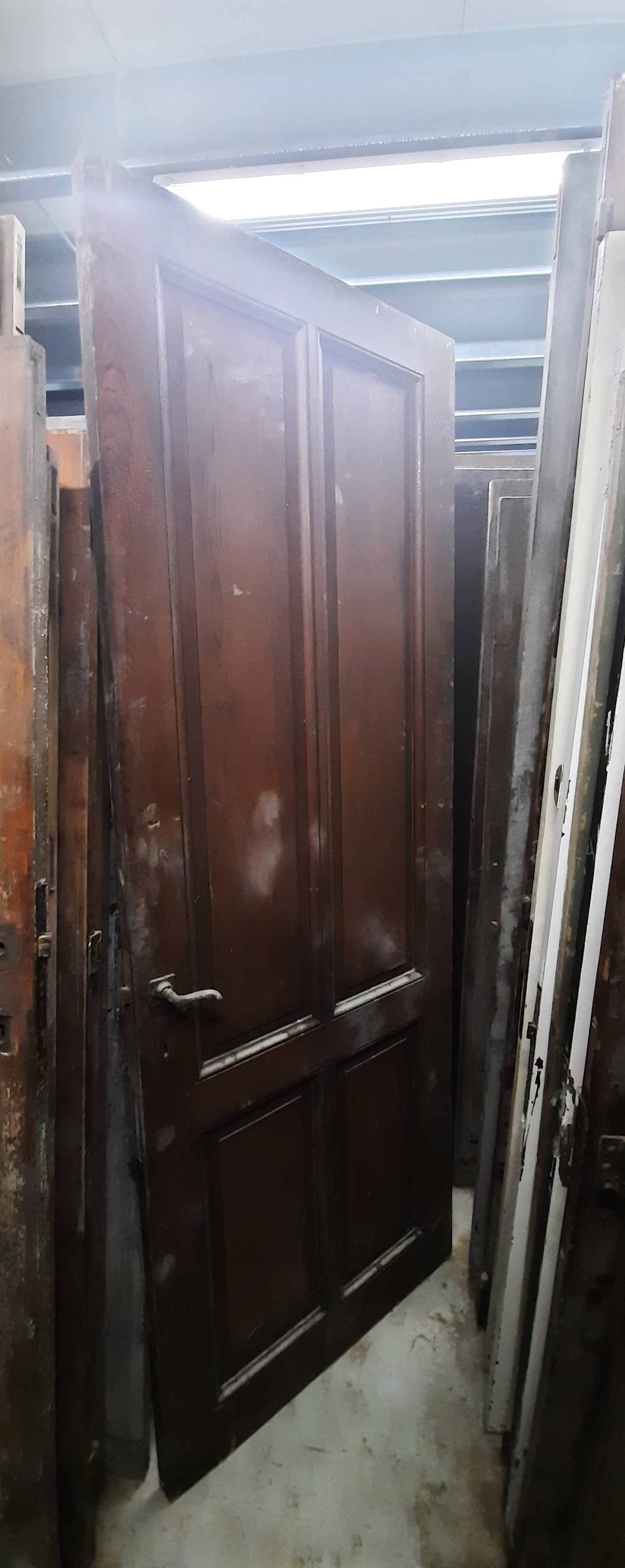 Grandes portes anciennes en bois (lot de 3)
