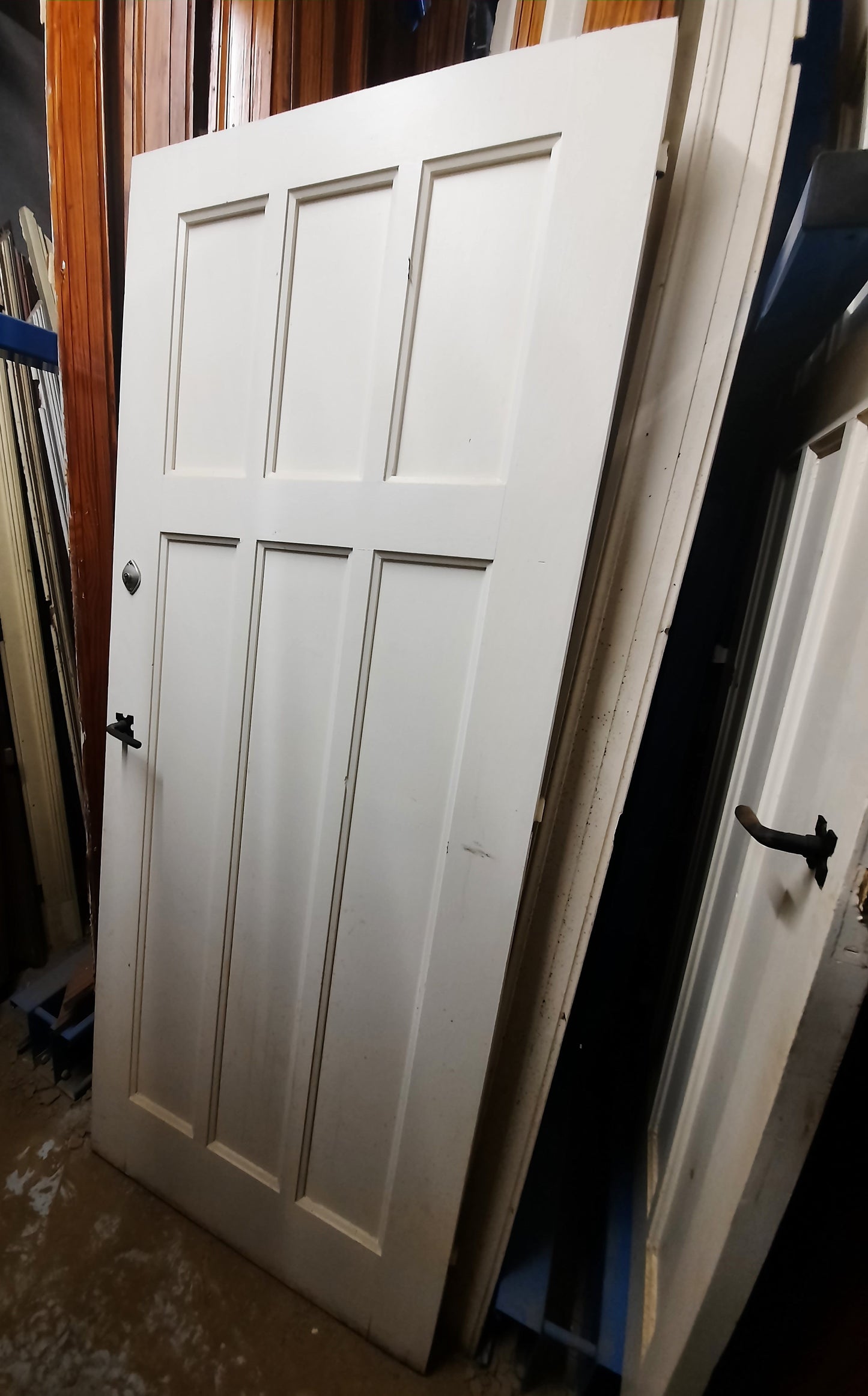 Portes anciennes en bois (lot de 7)