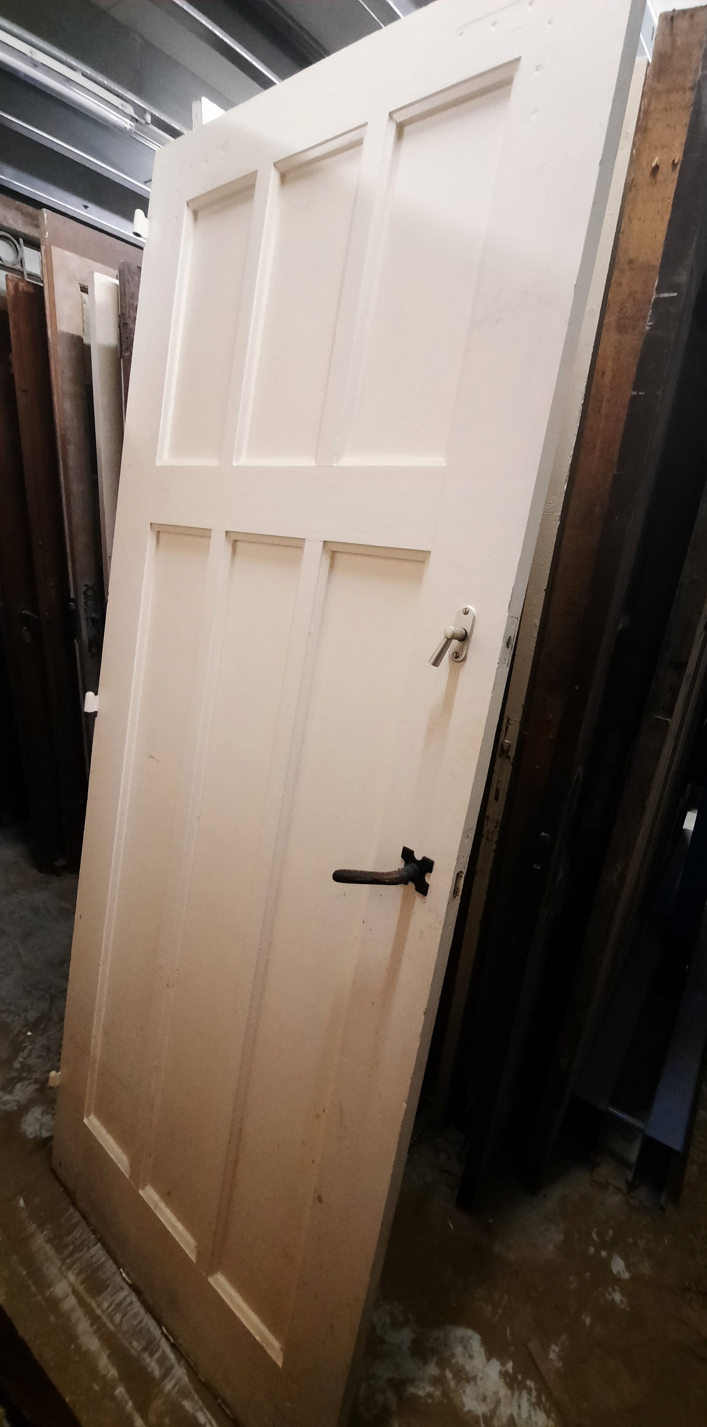 Portes anciennes en bois (lot de 7)
