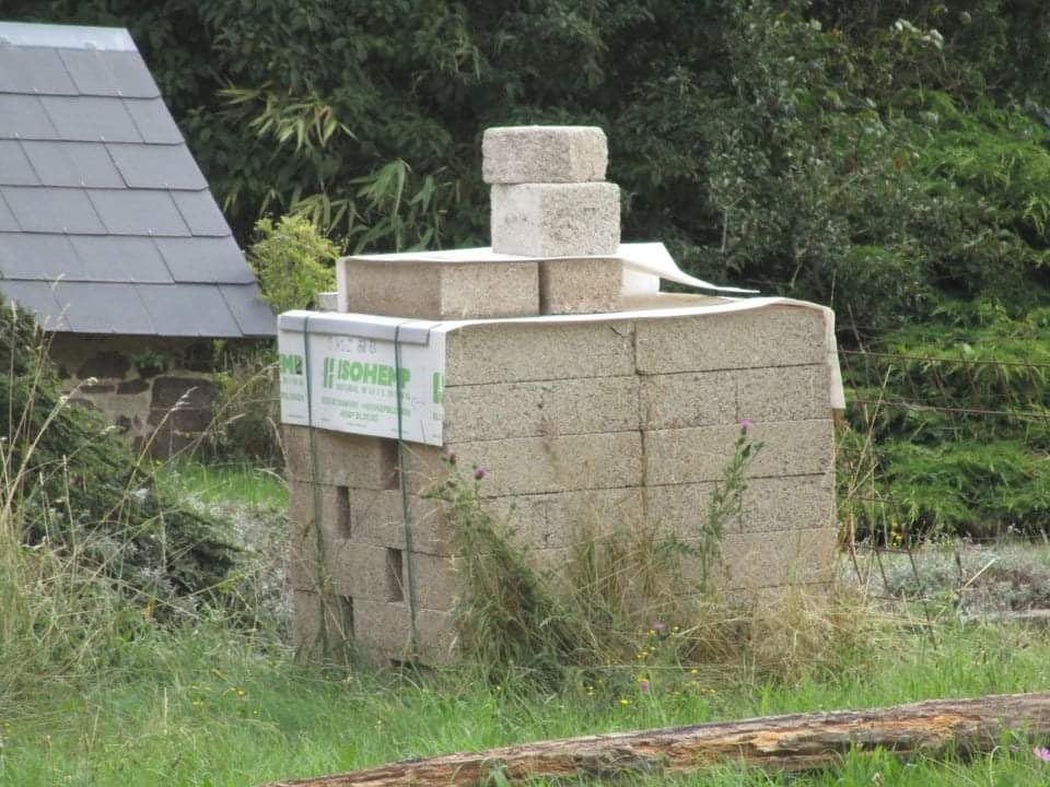 Blocs isolants chaux-chanvre Isohemp