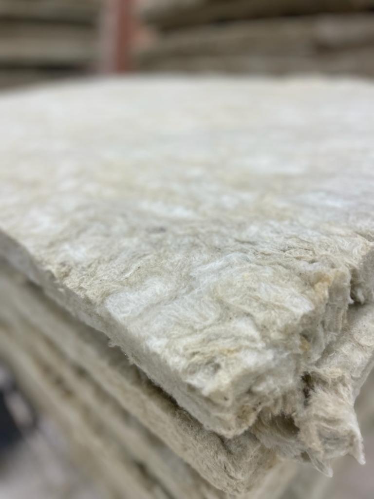 Panneaux d'isolation en laine de verre (épaisseur 5 cm)