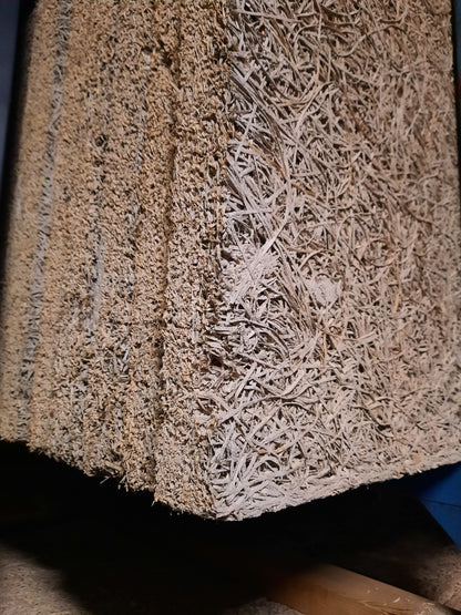 Panneaux isolants en laine de bois (épaisseur 5 cm)