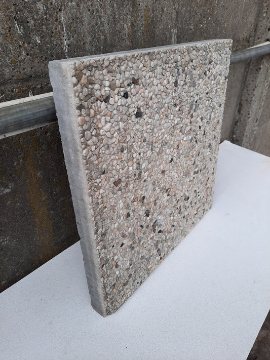 Dalles de silex grise pour terrasse (40x40 cm)