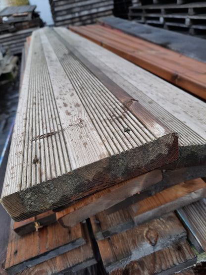 Planches de bois de terrasse (200 x 14 x 2,8 cm)